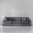 Jossa 3- Piece Upholstered Sofa Sectional-197635881