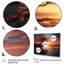 Coucher de soleil harmonie en Afrique - art mural sur toile Sunset-1535234043-1535234042