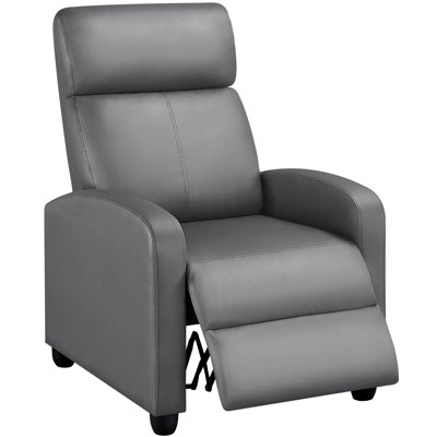 Mcghee Faux Leather Recliner