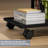 C Shaped Sofa Side Table: Couch End Table With Drawer - Bedside Table With Wheels - 19.7''L X 11.8''W X 28''H - C Mobile Tables With Storage Basket For Living Room Bedroom