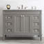 Ensemble de meuble-lavabo simple de 48 po pour la salle de bain Gelula-1655559439