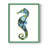 Seahorse Framed Print - Solid Wood-1849402567-1849402565
