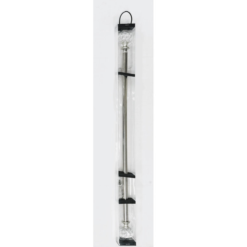 Tringle à rideaux, 48" - 86", Nickel