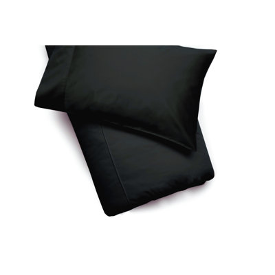 Plain Dye 200 TC Egyptian-Quality Cotton Cotton Solid Colour Duvet Cover