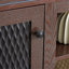 Meuble télé embossé, console multimédia avec rangement ouvert et fermé, portes coulissantes pour le salon et la chambre à coucher, l 58,27 po de largeur, meuble télé-1554518010-1564944542