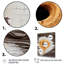 Spirale moderne en pierre blanche et or moderne-908361905-908361870