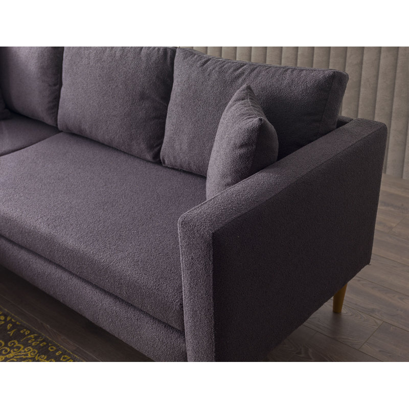 Canapé modulaire Montaldi, Boucle gris