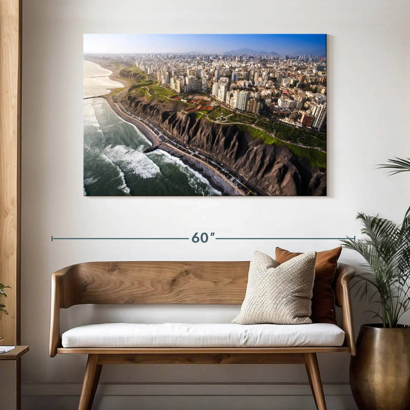 Harpa Lima Peru Coast, 32" H x 48" W
