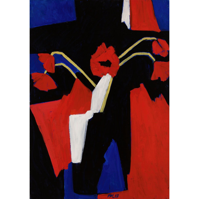 Moonid (1957), 24" H x 18" W