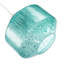 Modern Aqua Teal Reactive Mottled Glass Pendant Ceiling Light Shade By 