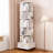 Rotating Rolling Bookcase with 1 Drawer-1216937229-1239783562