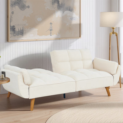 Arnbert Full / Double 75.39'' Upholstered Convertible Sofa