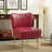 Accent Side Chair With Gold Legs-555640028