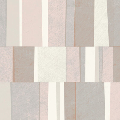 Blush, reproduction encadrée abstraite