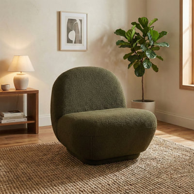 Boucle Accent Chair