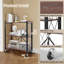 92cm H x 71cm W Steel Bookcase