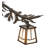 Bispham 12 - Light Dimmable Geometric Chandelier