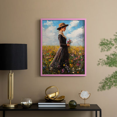 Reproduction encadrée WOMEN Series CCXLIX - bois massif