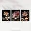 Lilies Zen Stones Candles Tranquil Spa Atmosphere Bathroom 3 Piece Wall Art-292515050