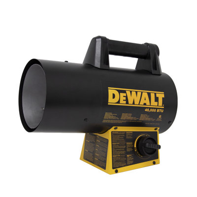 DeWalt 45000 BTU/h 1125 sq ft Forced Air Propane Portable Heater