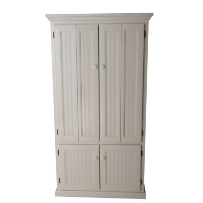 Neasa Solid Wood Armoire Desk