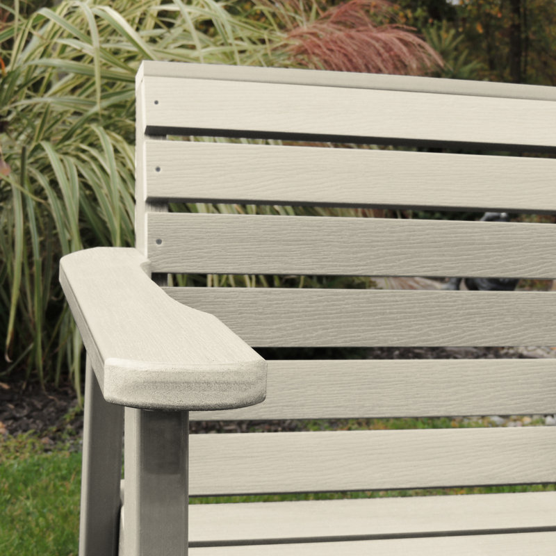 Midwest Outdoor Lounge Chair, Whitewash