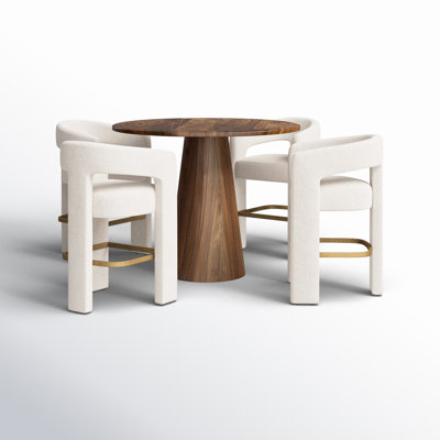 Darlington 5 - Person Pedestal Dining Set