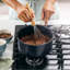 GreenPan Chatham Black Prime Midnight Healthy Ceramic Nonstick, 3qt Saucepan with Lid