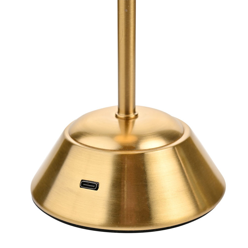 Alicya Metal Table Lamp, 28.50" H x 10.50" W x 4.13" D