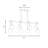 Fardin 8 - Light Unique Modern Linear Chandelier