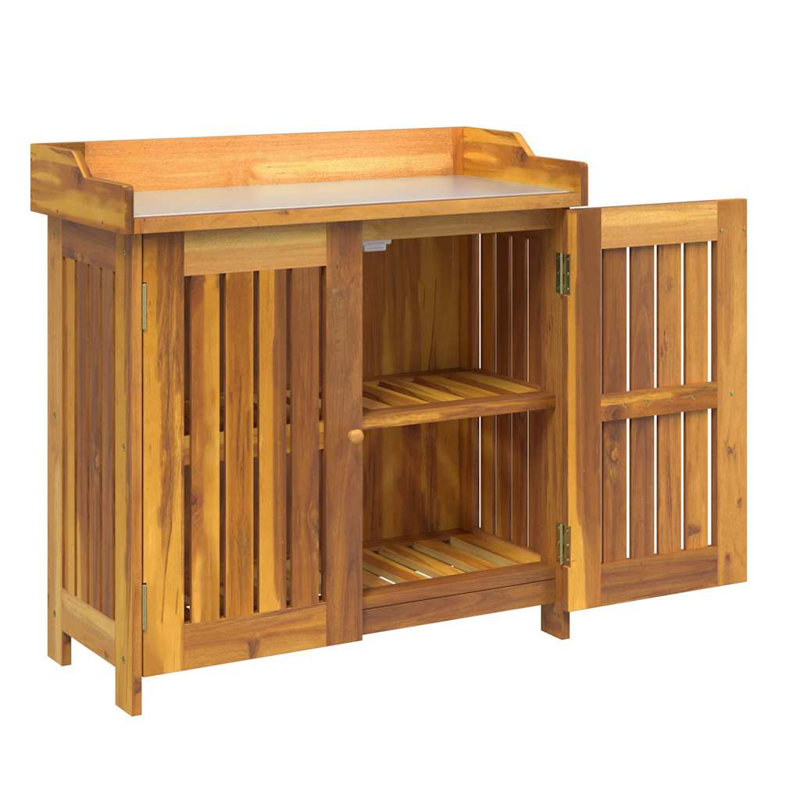 Solid Wood Potting Bench