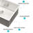 Undermount Kitchen Sink - 32"X19" Stainless Steel 16 Gauge Deep Single Bowl Sinks