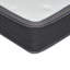 Très grand lit Matelas dans une boîte - mousse viscoélastique imprégnée de gel, ressorts ensachés, relief, sensation de refroidissement, housse, installation facile, barrière en rayonne, mousse enroulée pour système de ressorts