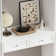 White Desk With 78.7'' H x 94.5'' W Bookcase