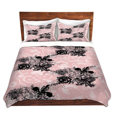 Ensemble de housse de couette baroque bouquet