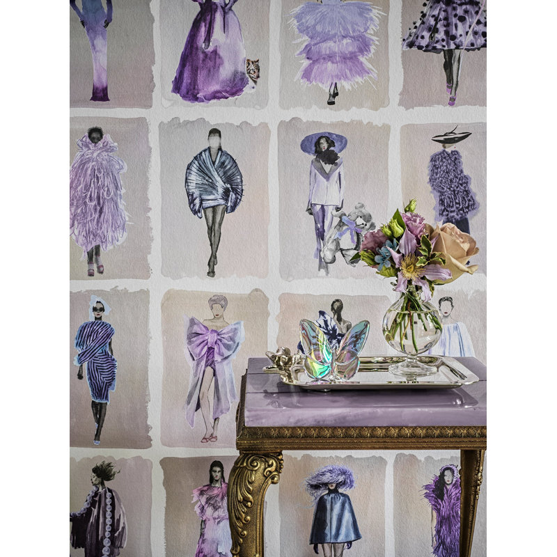 Couture Carousel, China Blue Pearl