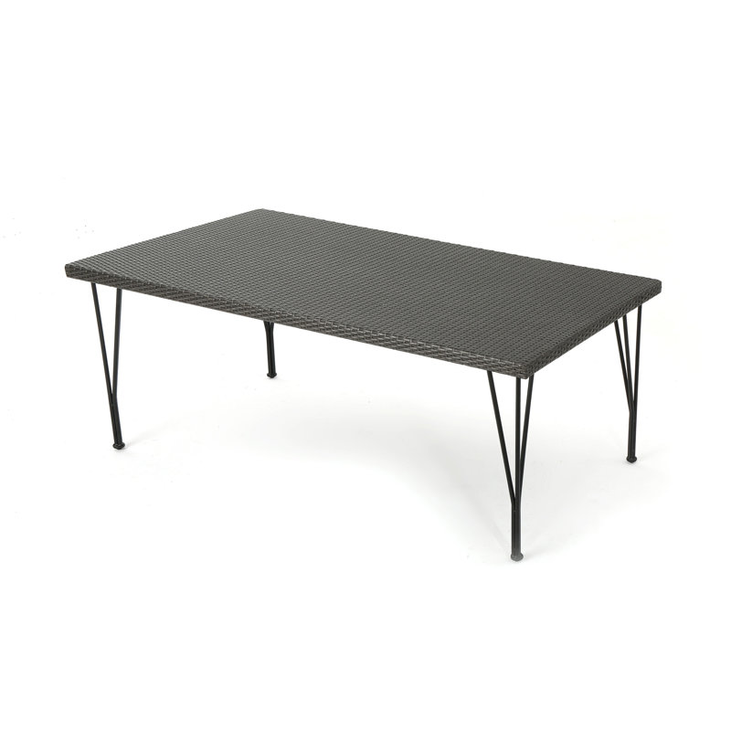 Charming Rectangular Outdoor Dining Table For Unforgettable Gatherings