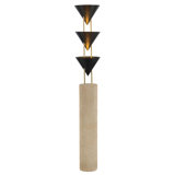 Versus 67-in Brass Floor Lamp