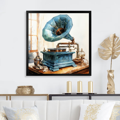 " Blue Phonographs Nostalgic Tunes "