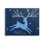 Art mural sur toile de flocons de neige «Peace J saut» par Abi Hall