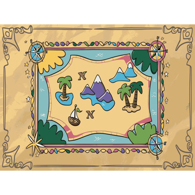 Tapis pour enfants Sunside Sails Pirates