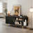 TV Stand With Storage And Shelves Designed-1435339538