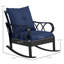 Chaise berçante d'extérieur en osier avec fauteuil-1273802133