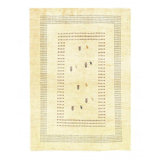 Mubbasher Hand Woven Cotton and Wool Area Rug