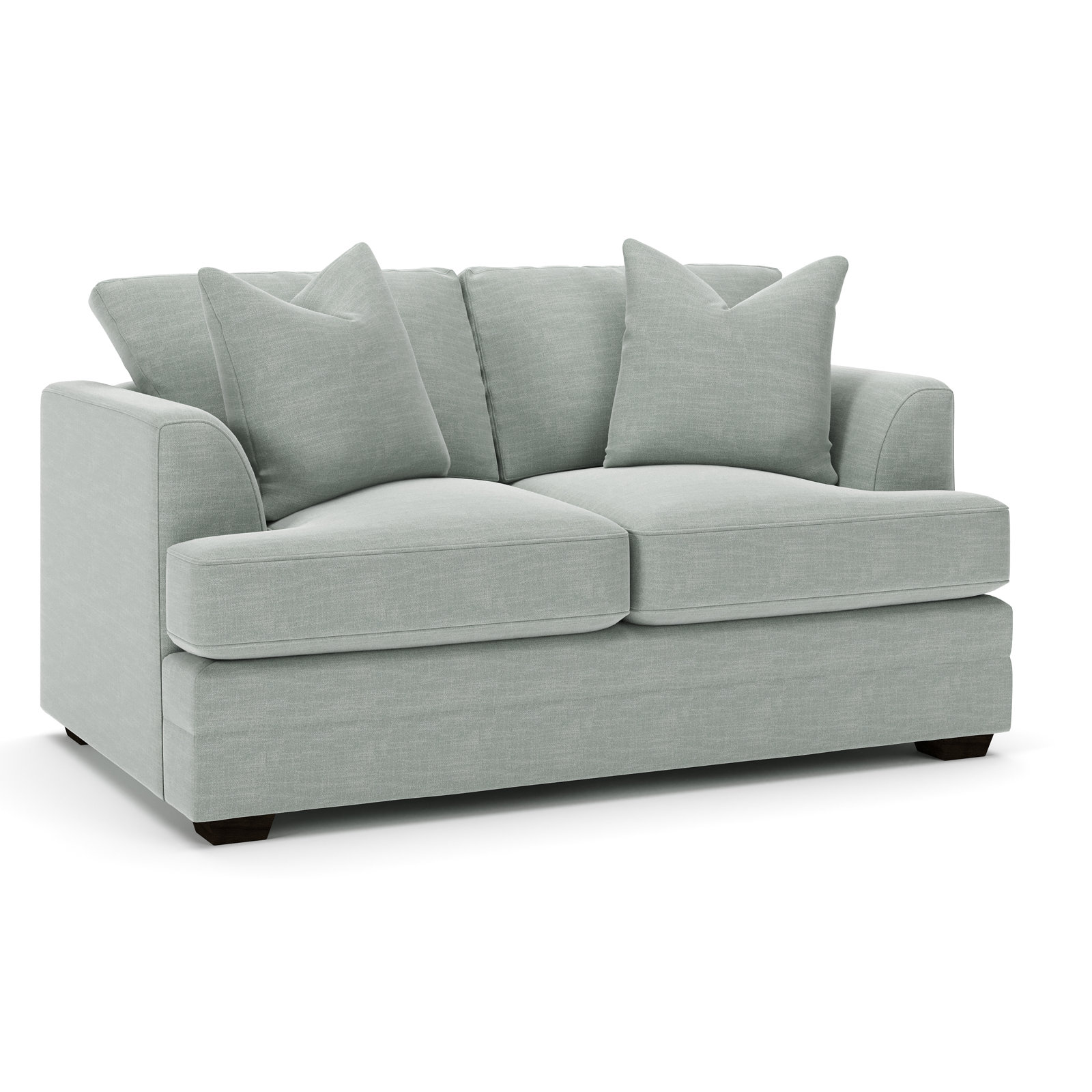 Edan 66" Cotton Sofa, Conversation Capri Basketweave