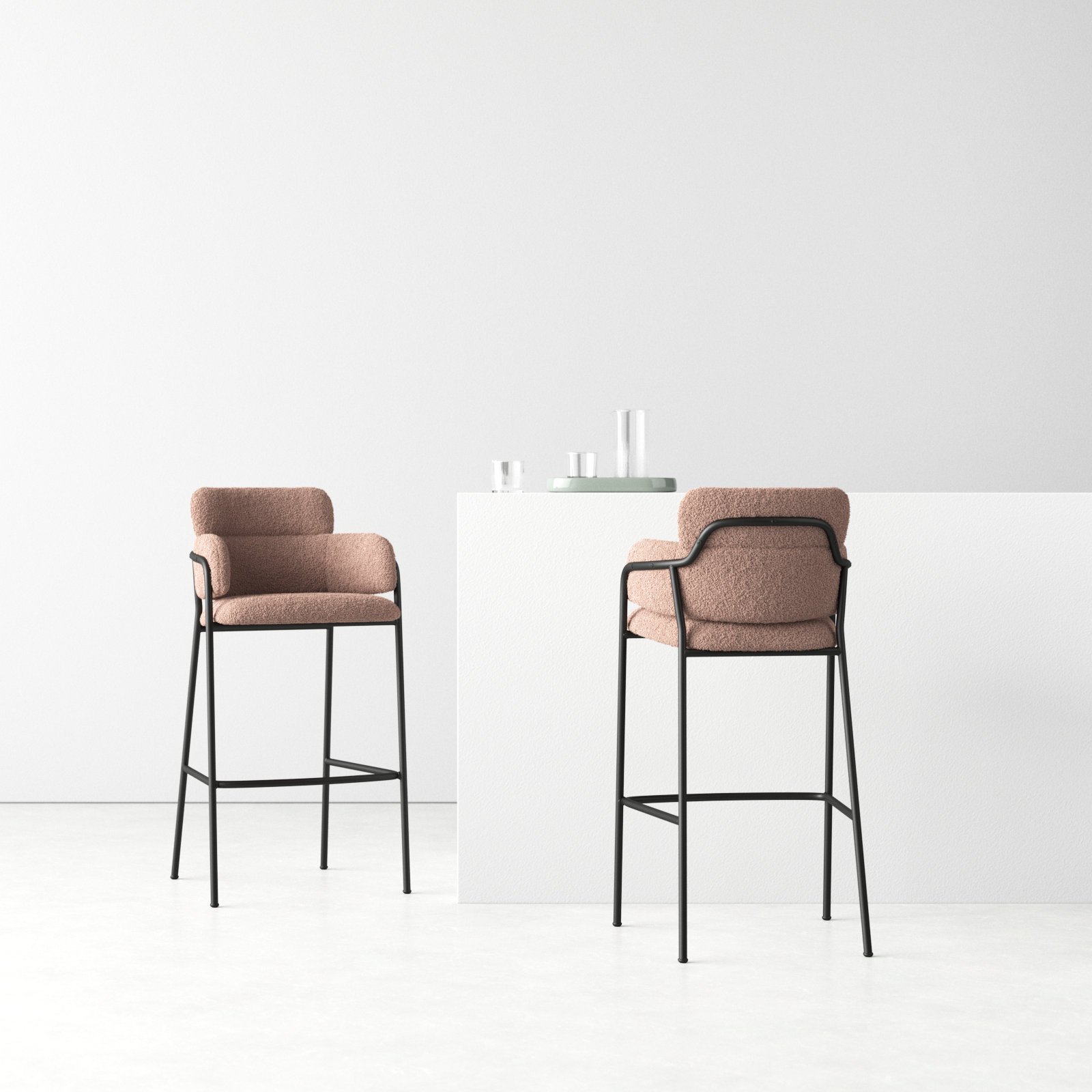 Kidman Bar and Counter Stool, Brown, Bar Stool (29.9" Seat Height)