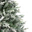 Real Touch Medium Flocked Snowcap Fir Artificial Christmas Tree - 6.5' - Unlit
