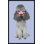 Poodle Lips V Print by Jeffrey Goodman