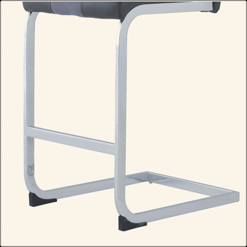TABOURETS DE BAR ALTIS GREY (ENSEMBLE DE 4), Gris