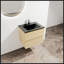 Meuble-lavabo mural 24 po avec lavabo en céramique noire-1706306079-1706306078